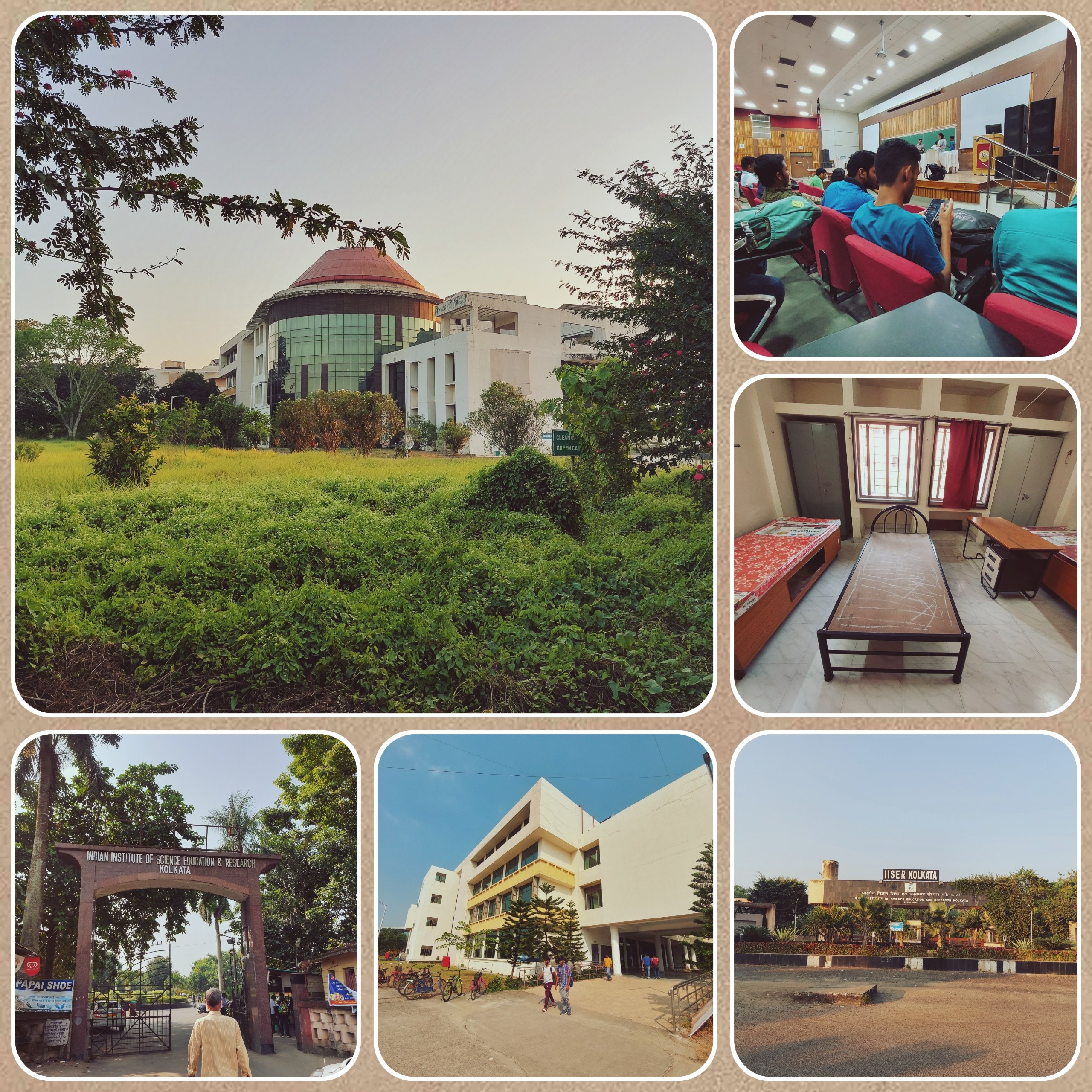 First Day at IISERK